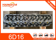 Vật liệu sắt Đầu xi lanh hoàn chỉnh Assy ME993502 6D16 6D17