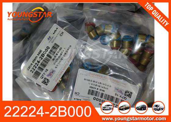 22224-2B010 22224 2B000 Motor Valve Stem Seal Cho Hyundai Accent Tucson KIA Rio Soul 1.6L