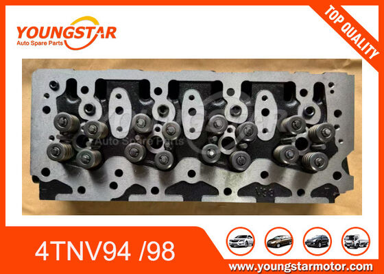 Complete Cylinder Head Assembly for Yanmar 4TNV98 4TNV98T 4TNV94 with OEM 129907 07900 in Casting Iron
