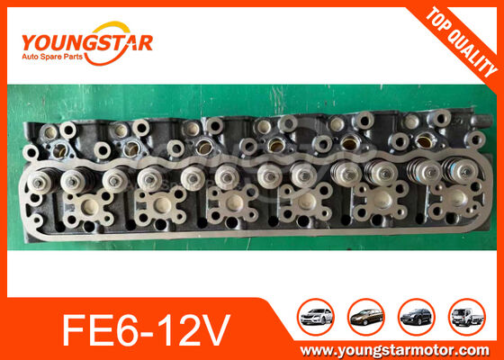 Cụm đầu xi lanh hoàn chỉnh cho Nissan FE6-12V với bảo hành 60.000 km và đóng gói trung tính