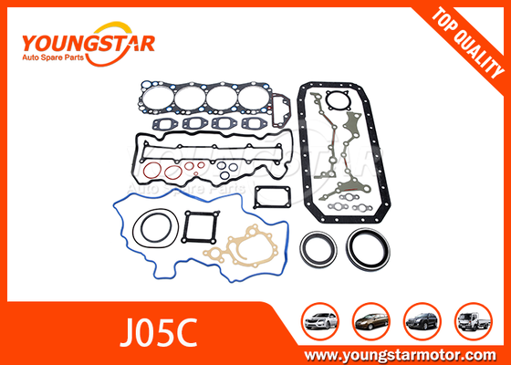 Bộ đệm đầy đủ OEM 04010-0689 cho động cơ Hino J05C với vật liệu chịu nhiệt