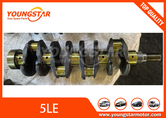 Crankshaft 5LE nitrided với bánh răng và cảm biến cho động cơ diesel Toyota
