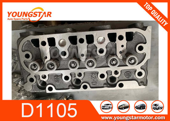 Đúc sắt Kubota D1105 Đầu xi lanh Assy cho máy xúc