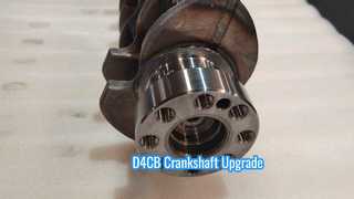 Trục khuỷu Hyundai Kia D4CB 231114A010