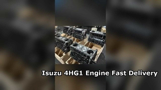 Nâng cấp hiệu suất đáng tin cậy động cơ Isuzu 4HG1 khối ngắn
